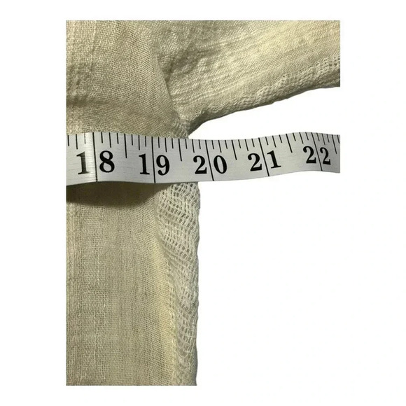 NEW ZARA Women’s Medium Ecru Jacquard Tunic Dress ZW Collection NWT - Picture 8 of 8